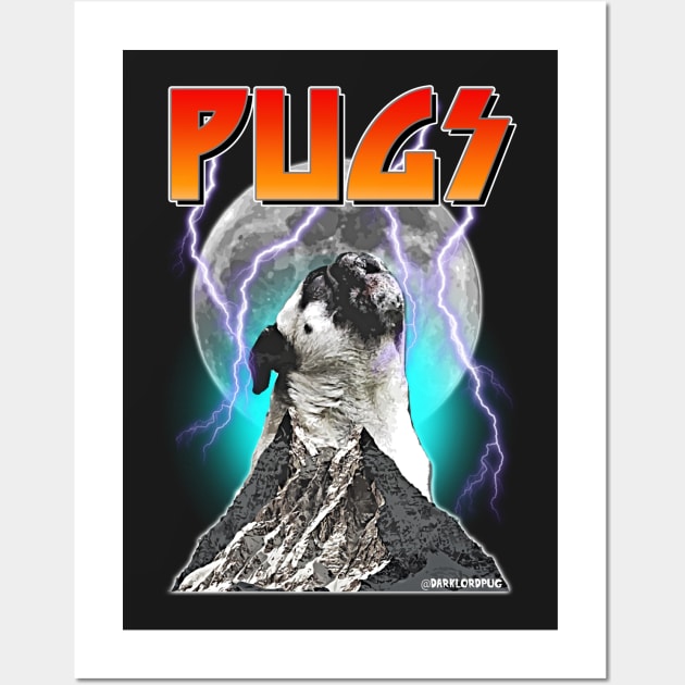 Beast Pug Wall Art by darklordpug